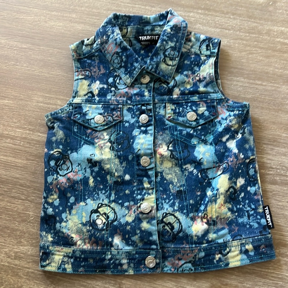 Kids’ TRUKFIT Denim Vest Size 7